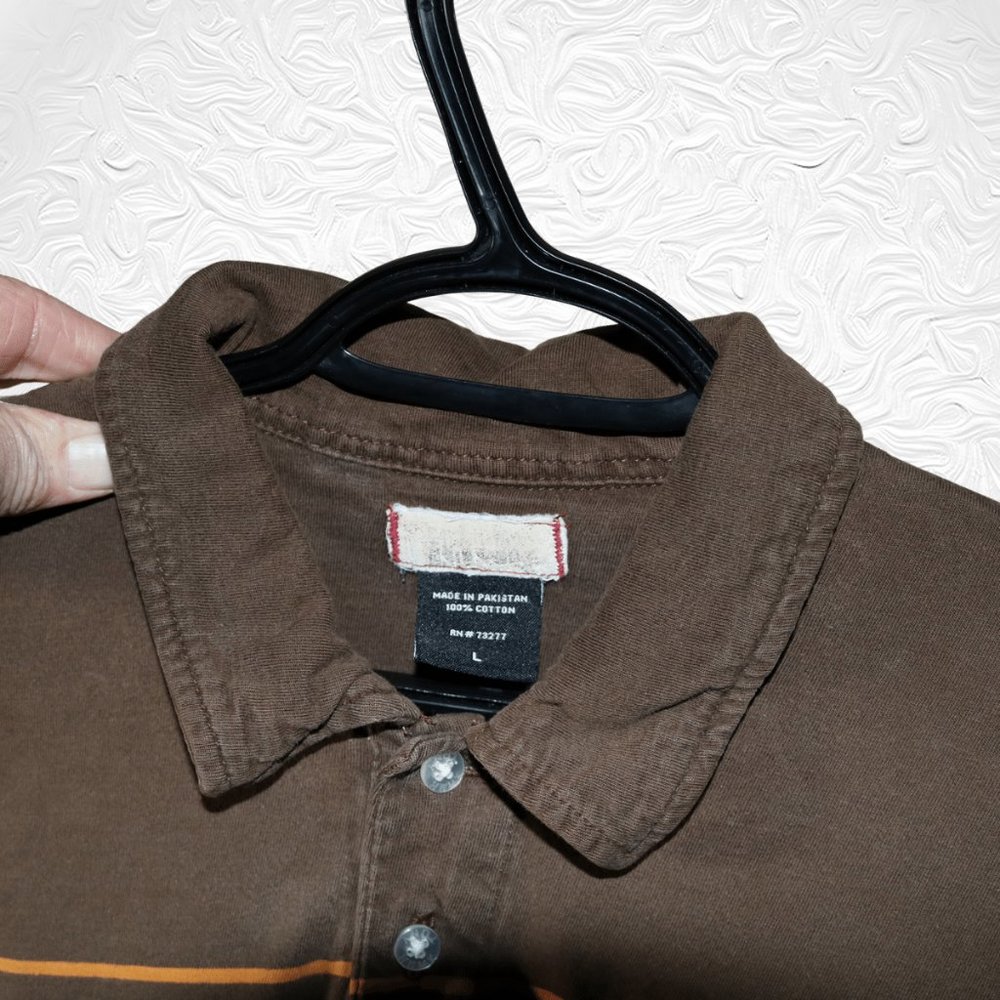 Vintage - Men's Large Cotton Polo - Picture 3 of 4